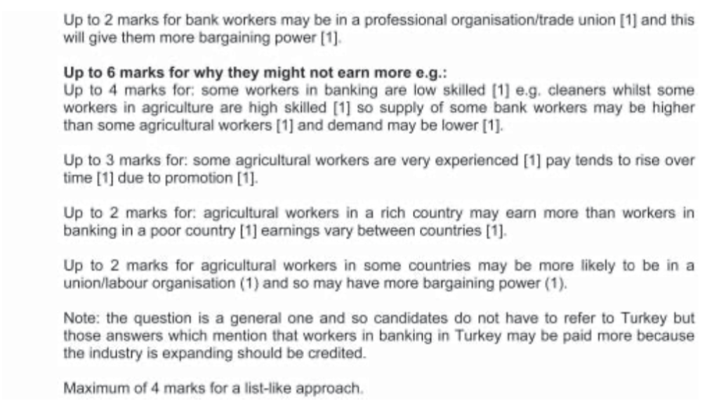 Example Candidate Responses (Standards Booklet)